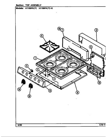 Top assembly