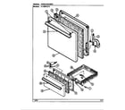 Hardwick H1100PRA-K door/drawer diagram