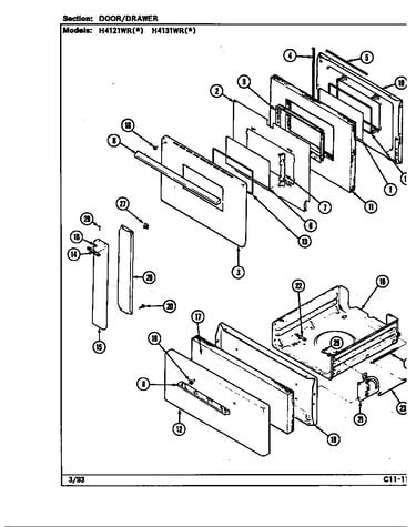 Door/drawer