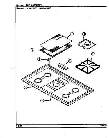 Top assembly