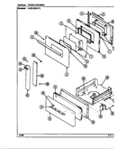 Door/drawer (h4251wr*) (h4251wra) (h4251wrw)