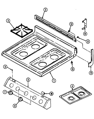 Top assembly
