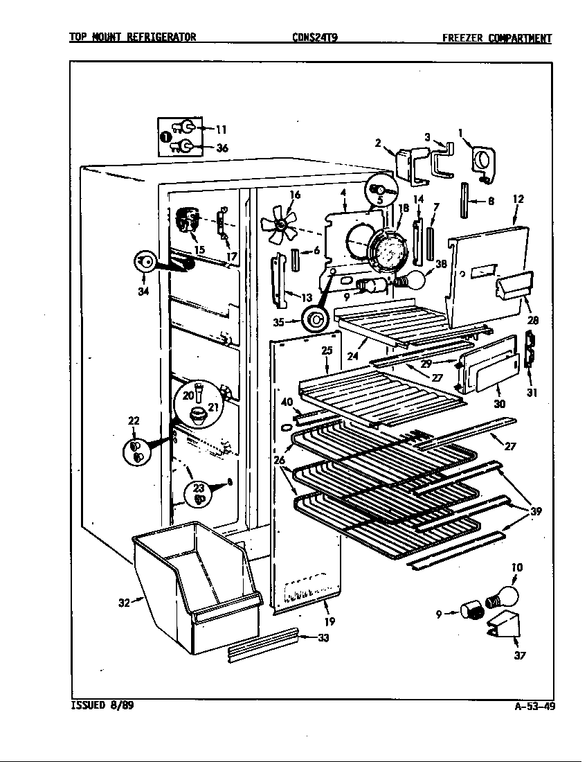 FREEZER COMPARTMENT