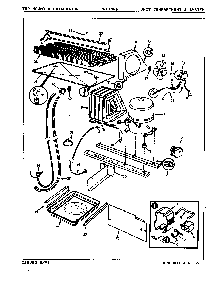 Unit compartment & system