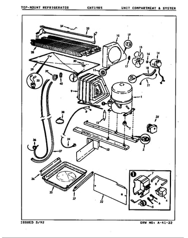 Unit compartment & system