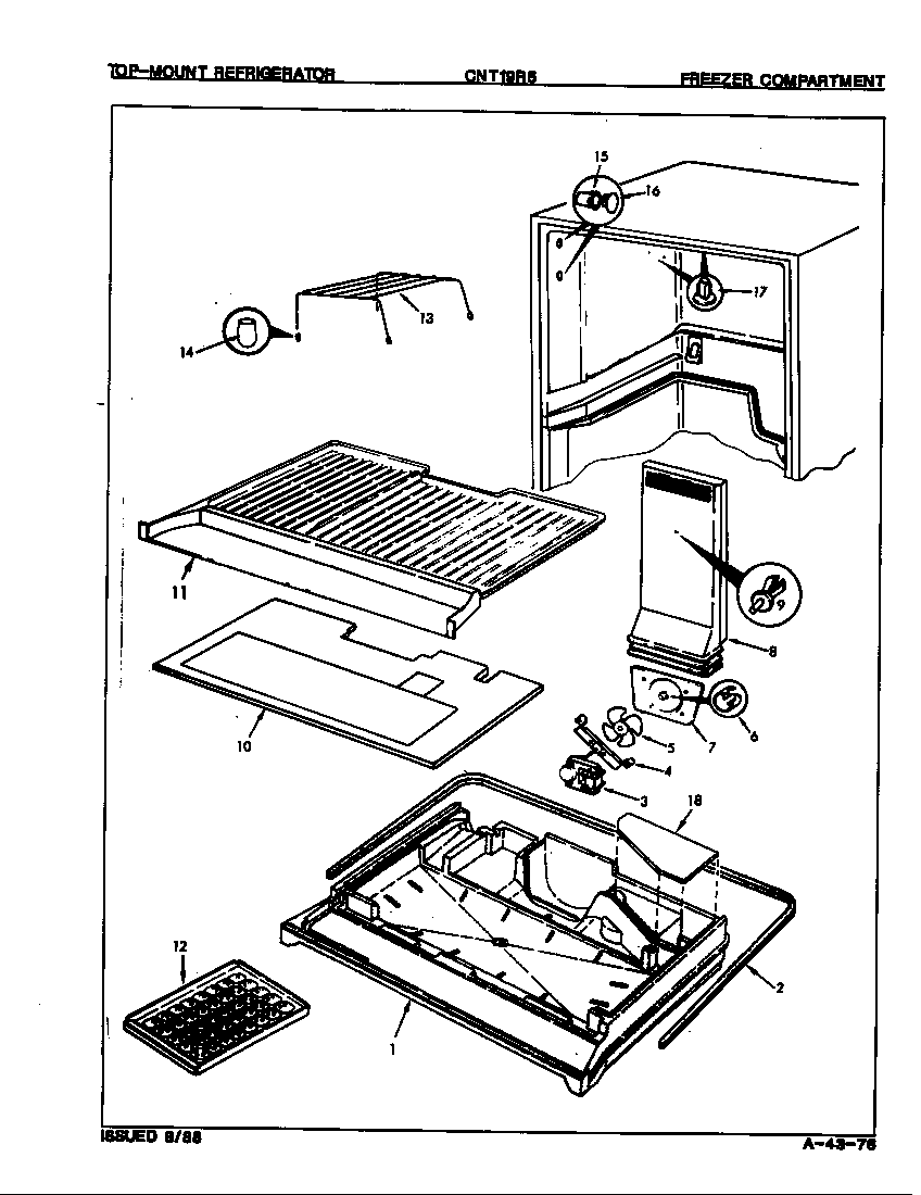 Freezer compartment