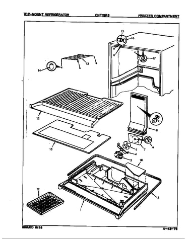 Freezer compartment
