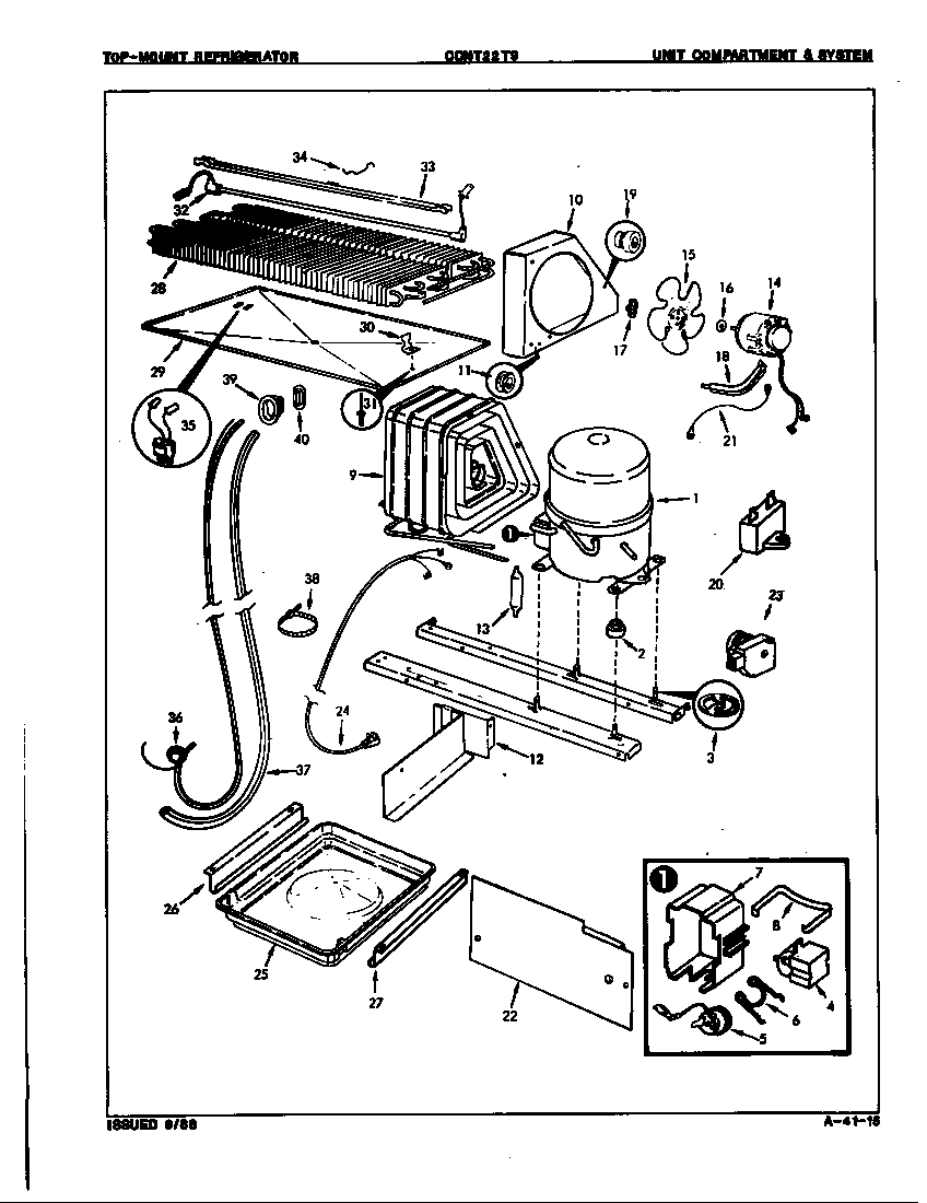 Unit compartment & system