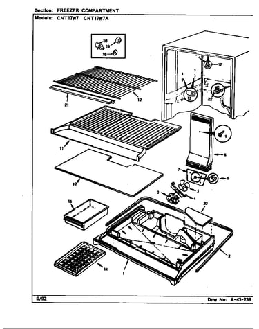 Freezer compartment