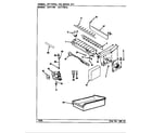 Crosley CNT17W7/CC36A optional ice maker kit diagram