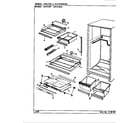 Crosley CNT21W7/CC71A shelves & accessories diagram