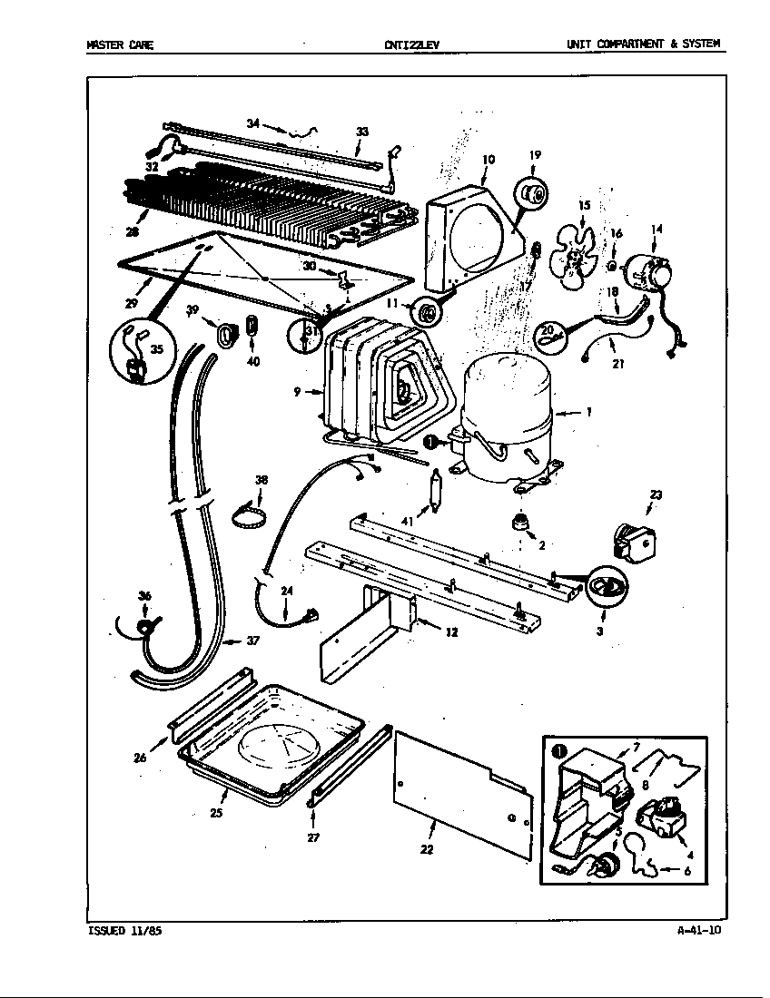Unit compartment & system