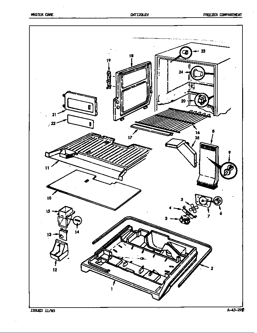 Freezer compartment