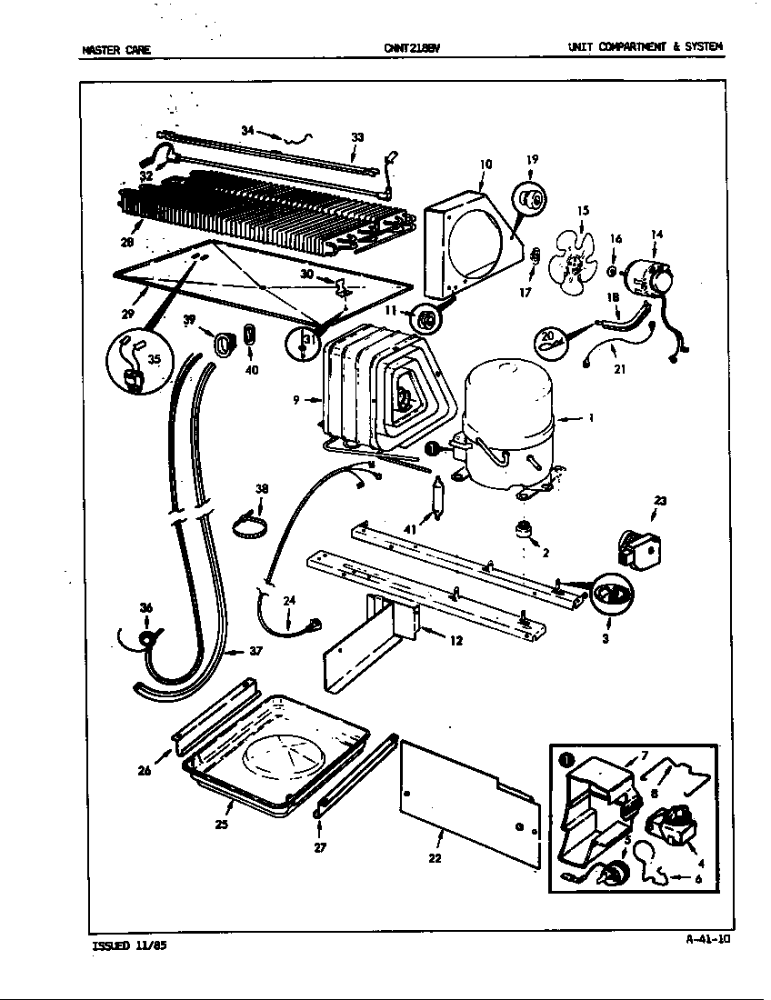 Unit compartment & system
