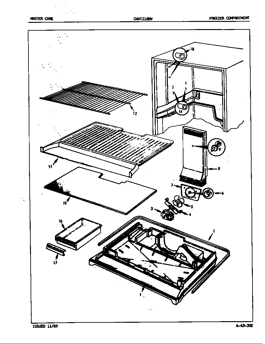 Freezer compartment