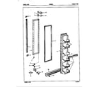Crosley CNS20M4/5M61B freezer door diagram