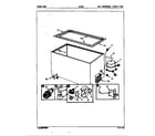 Maytag CFC20P/EY62A unit compartment & system diagram