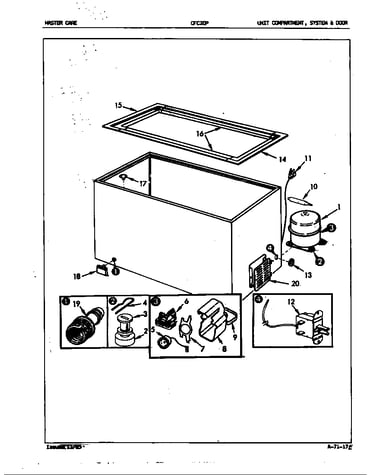 Unit compartment & system