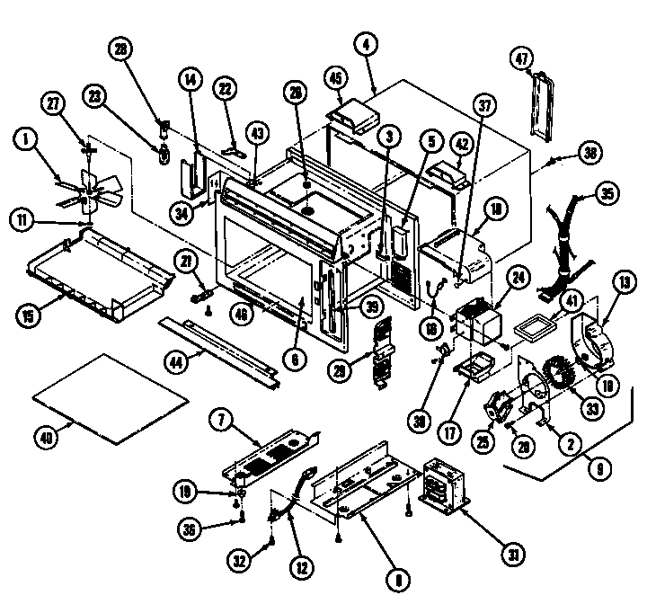 Base & cavity