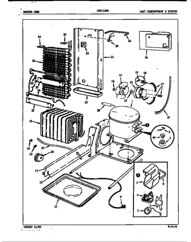 Unit compartment & system