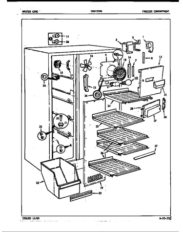 Freezer compartment