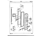 Crosley CNSI22M9/5M64B freezer door diagram