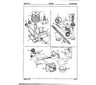 Crosley CNSIG24M9A/5M65B ice cream maker diagram