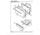 Hardwick H3500PPW door/drawer diagram