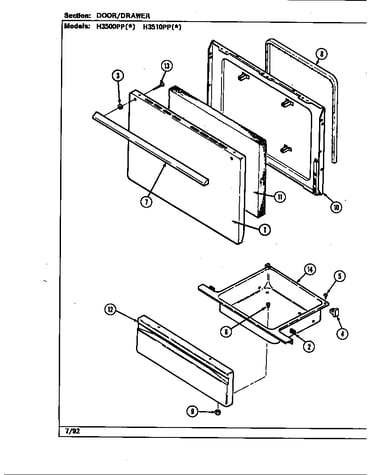 Door/drawer
