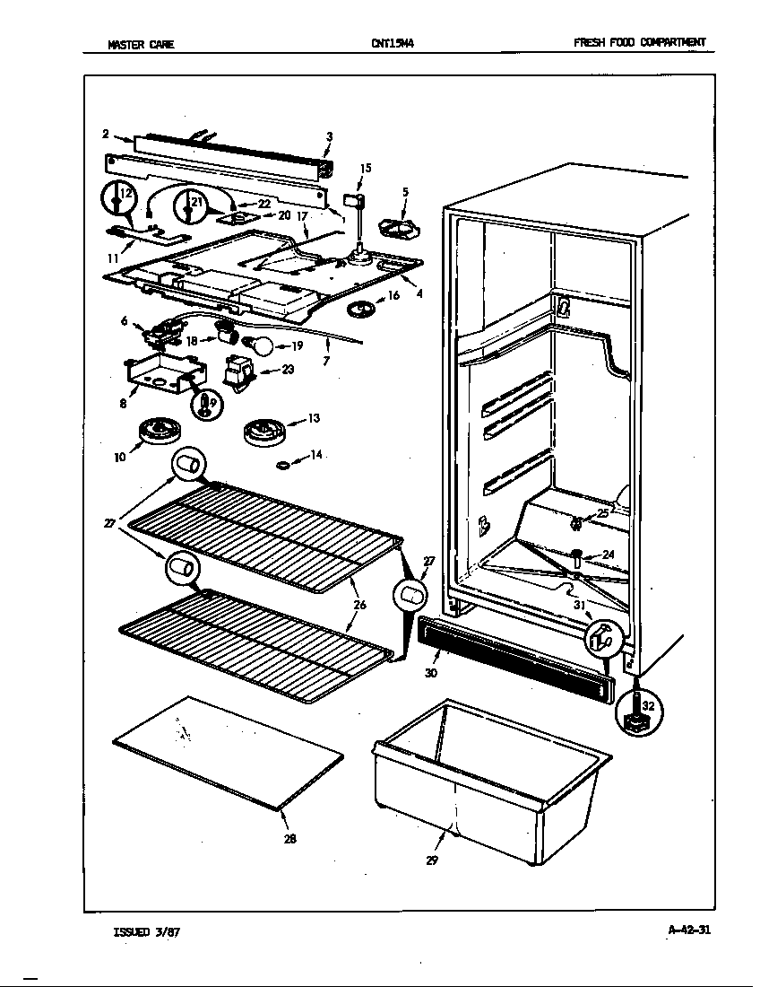 FRESH FOOD COMPARTMENT