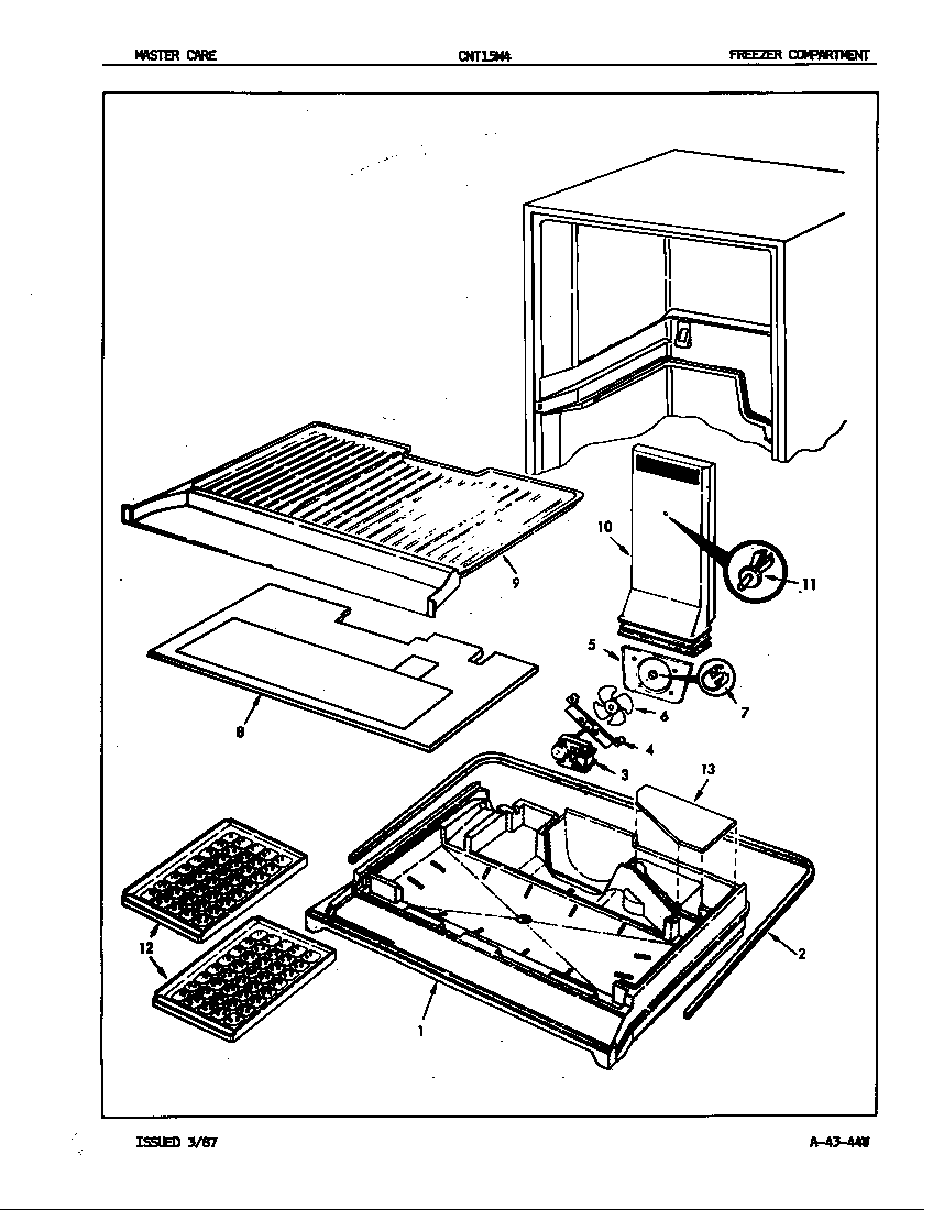 Freezer compartment