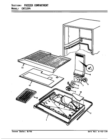 Freezer compartment