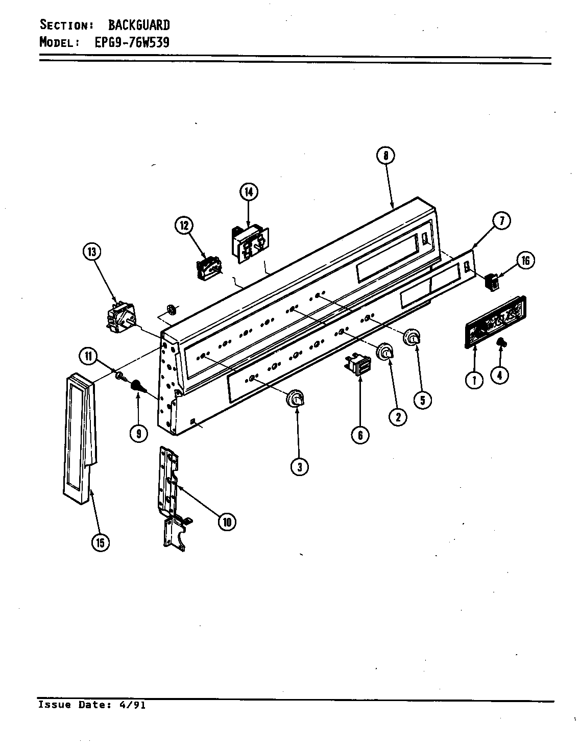 CONTROL PANEL