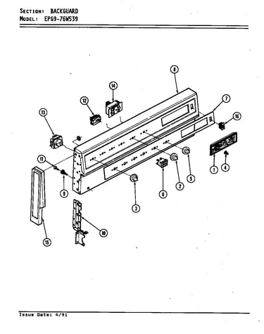 Control panel