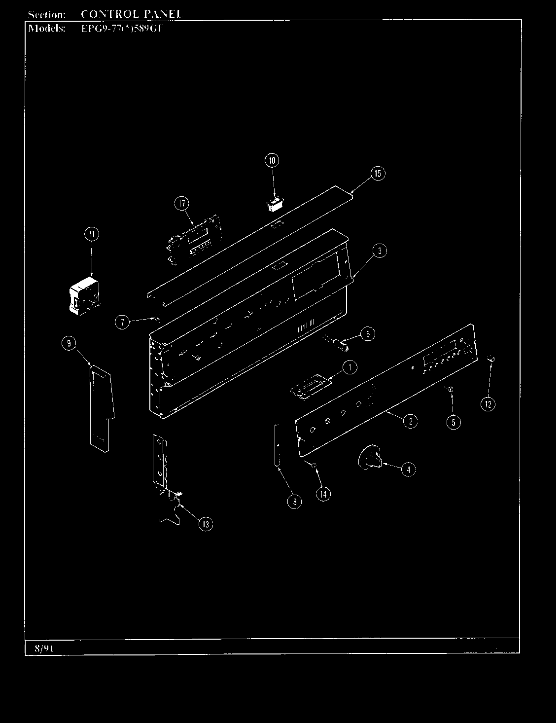 Control panel