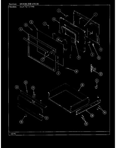 Door/drawer