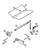 Oven burner assembly