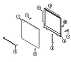 Magic Chef BT16RS-4 door diagram