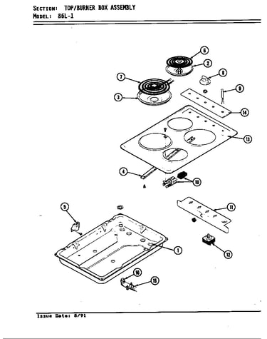 Top assembly