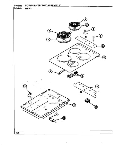 Top assembly