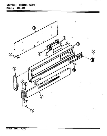 Control panel