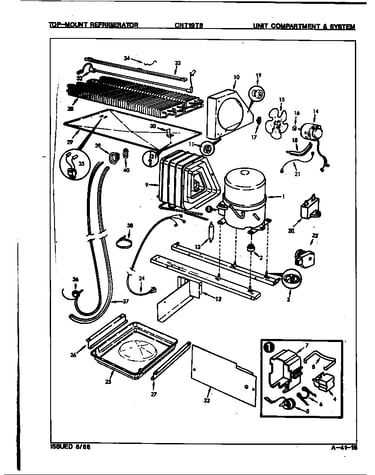 Unit compartment & system
