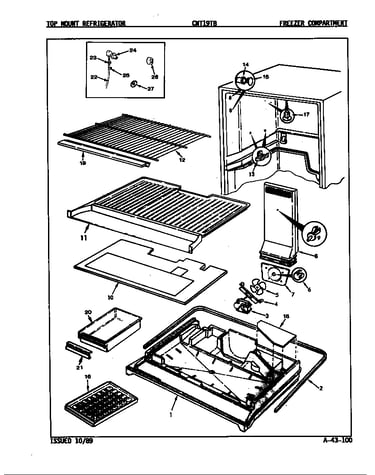 Freezer compartment