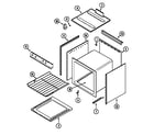 Magic Chef BT16RN-4Z oven diagram