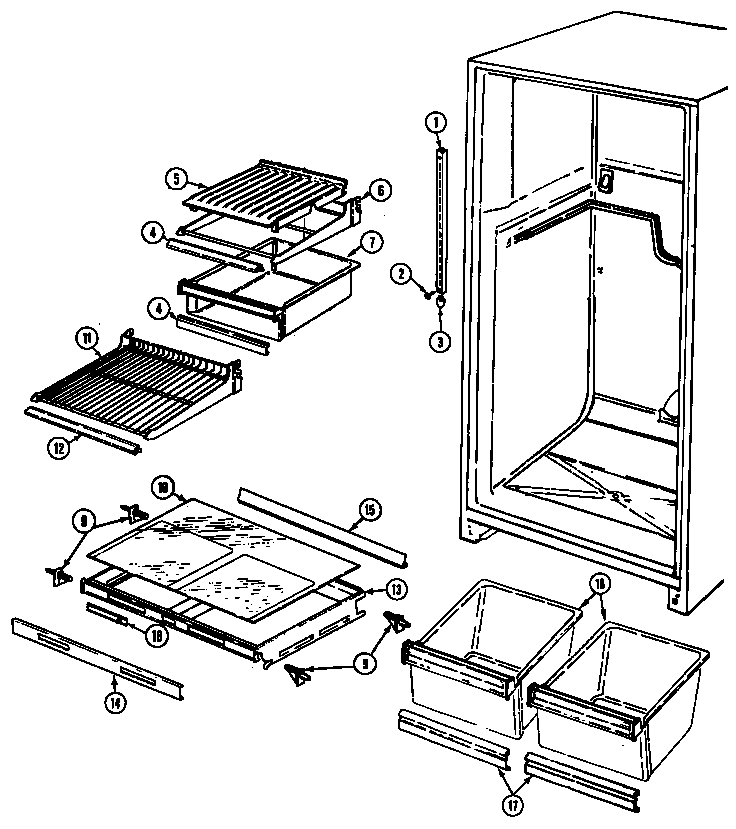 Shelves & accessories