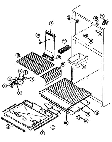 Freezer compartment