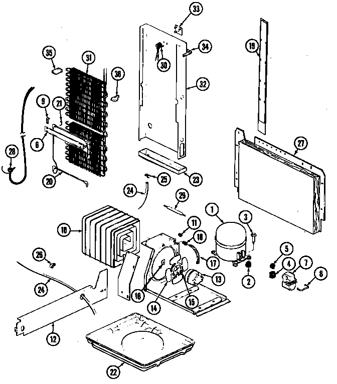 Unit compartment & system
