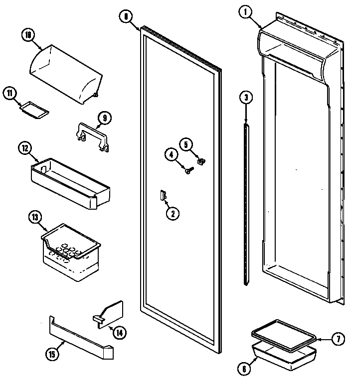 Fresh food inner door (rev.11)