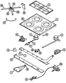 Top & gas controls