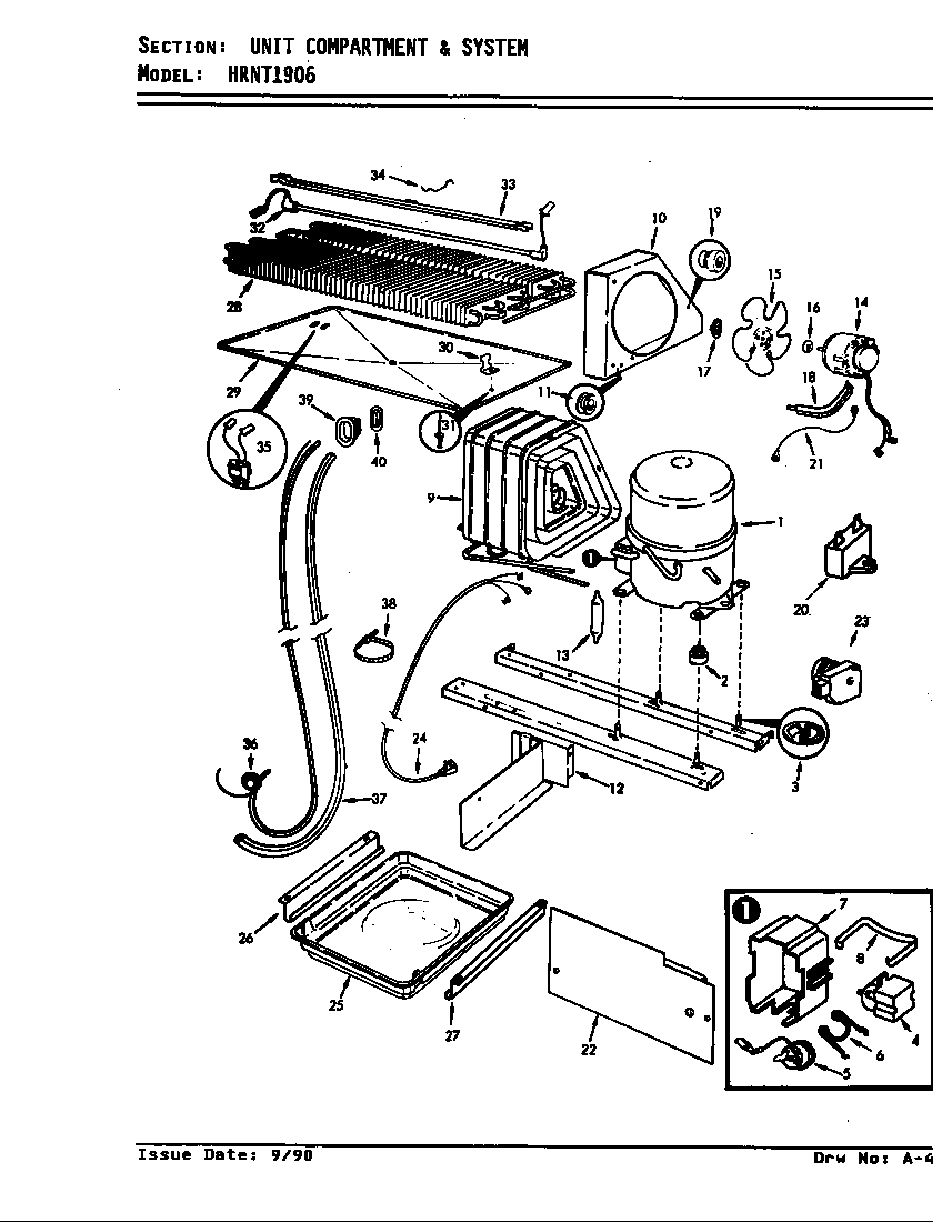 Unit compartment & system
